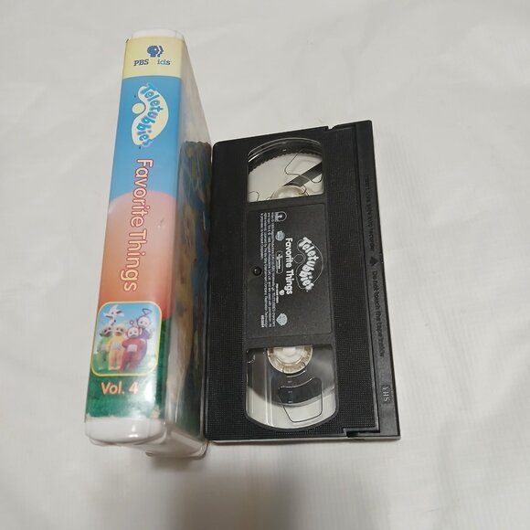 Teletubbies Favorite Things Vol. 4 VHS 1999 Video Tape PBS Kids VTG Clamshell - Picture 3 of 3